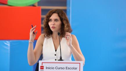 Isabel Díaz Ayuso, en un acto. 