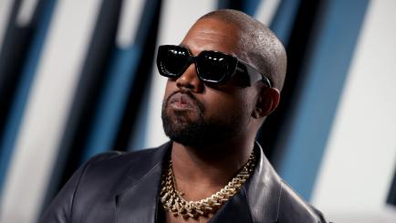 El rapero Kanye West, en la fiesta Vanity Fair tras los Oscar 2020 (Rich Fury/VF20/Getty Images for Vanity Fair).