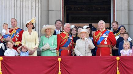 La familia real, en junio de 2019.