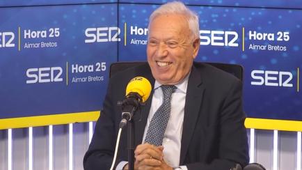 Margallo durante su intervención en Hora 25 de La SER