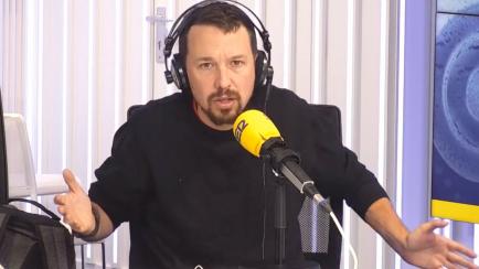 Pablo Iglesias en un momento de su intervención en El Ágora de Hora 25