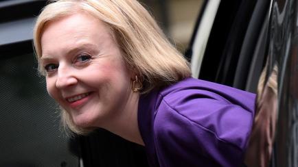 Liz Truss, llegando al cuartel general de los conservadores en Londres el pasado 5 de septiembre, tras conocerse su victoria en las primarias. 