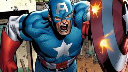 El personaje de cómic Capitán América.
