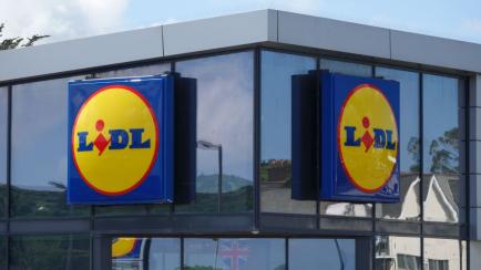 Un supermercado de Lidl en el Reino Unido.