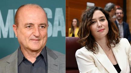 Miguel Sebastián e Isabel Díaz Ayuso.