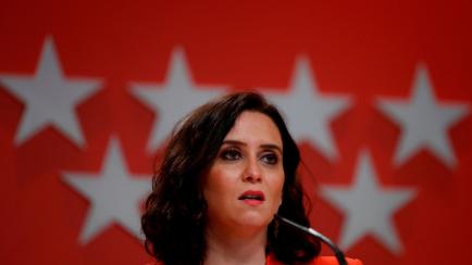 Isabel Díaz Ayuso, presidenta de la Comunidad de Madrid y candidata del PP.