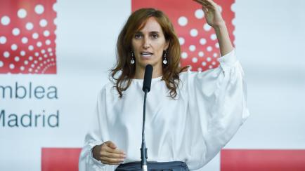 La portavoz de Más Madrid, Mónica García.
