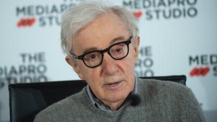 Woody Allen en San Sebastián, en 2019.