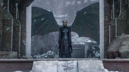 Daenerys Targaryen, en un momento de la última temporada.