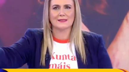Carlota Corredera, presentadora de 'Sálvame' y de 'Rocío: contar la verdad para seguir viva' (Telecinco).