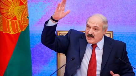 El presidente de Bielorrusia, Alexander Lukashenko. 