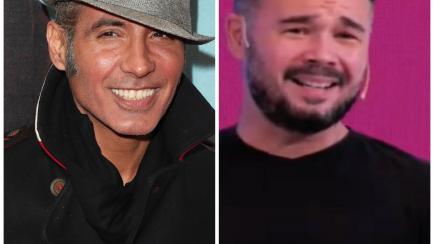 Pitingo y Gabriel Rufián.