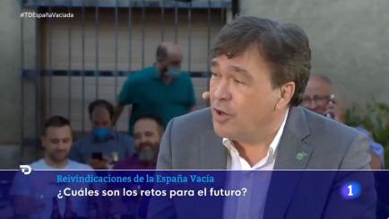 Tomás Guitarte en 'El Telediario de TVE'.