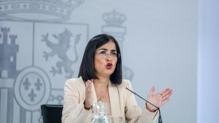La ministra de Sanidad, Carolina Darias.