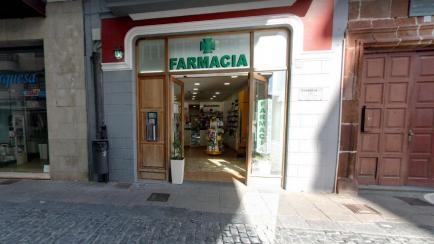 La farmacia La Nueva de Santa Cruz de la Palma.