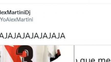 La publicación que ha compartido Álex Martín.