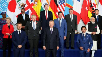 Foto de familia de la Cumbre del G20.