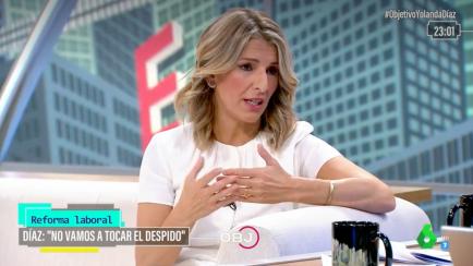 Yolanda Díaz en 'El Objetivo'.