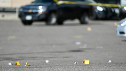 Restos de un reciente tiroteo en otro instituto de EEUU