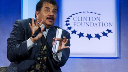 El astrofísico Neil deGrasse Tyson en la Clinton Global Initiative's celebrada en Nueva York en 2015. 