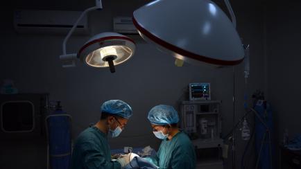 Una operación de cirugía estética