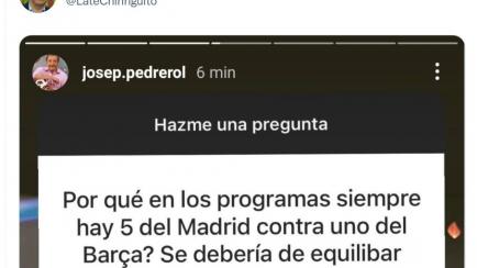 La pregunta que le han hecho a Josep Pedrerol.