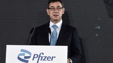 El director ejecutivo de Pfizer, Albert Bourla.