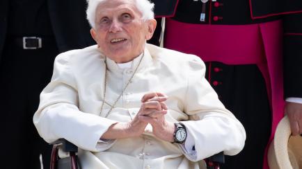 El papa emérito Benedicto XVI, en una foto de archivo de 2020.