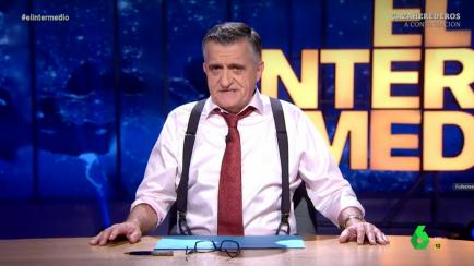 El Gran Wyoming, en el programa 'El Intermedio'.