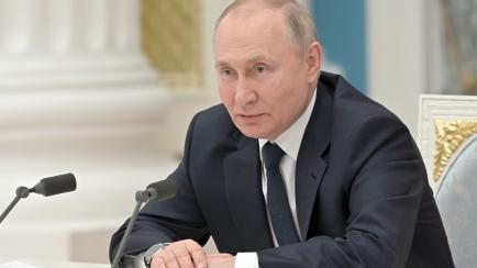 El presidente ruso, Vladimir Putin, en una imagen del 24 de febrero.
