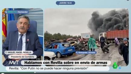 Revilla en 'Más Vale Tarde'.