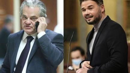 Marcos de Quinto y Gabriel Rufián.