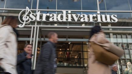 Una tienda de Stradivarius.