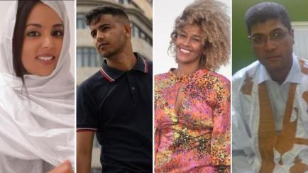 Haiat, Nama, Loueila y Cherif.