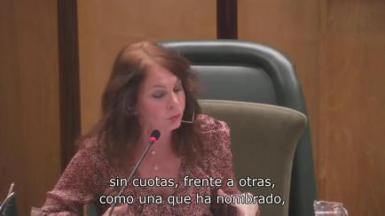 La concejal de Cs en Zaragoza Carmen Herrarte