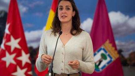 La candidata de Más Madrid al Ayuntamiento de Madrid, Rita Maestre.