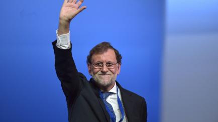 Mariano Rajoy, en el Congreso del PP.