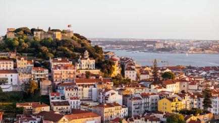 Vista panorámica de Lisboa desde uno de sus miradores.