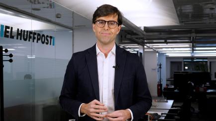 Pablo Montesinos en la redacción de El HuffPost