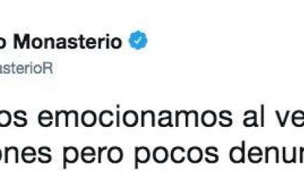 Tweet Rocío Monasterio Síndrome de Down