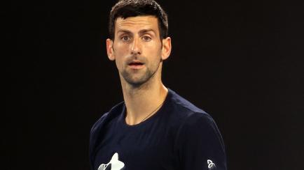 El tenista Novak Djokovic.