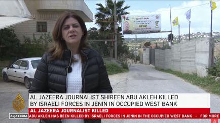 Shireen Abu Akleh, en un vídeo rescatado hoy por su medio.
