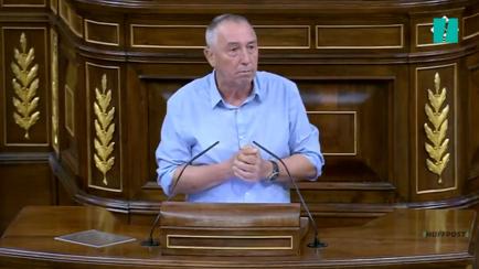 Joan Baldoví en el Congreso.