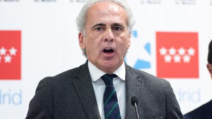 El consejero de Salud madrileño, Enrique Ruiz Escudero, en una imagen de archivo.