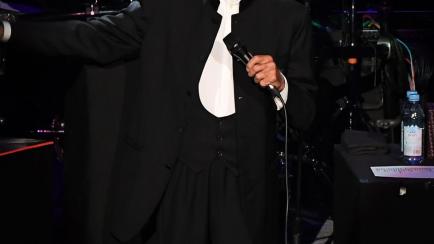 Julio Iglesias, durante un concierto en 2019.