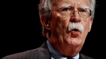 National Security Adviser John Bolton speaks at the Christians United for Israel's annual summit, Monday, July 8, 2019, in Washington. (AP Photo/Patrick Semansky)