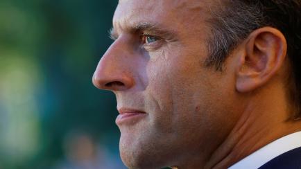 Emmanuel Macron, el pasado 19 de agosto, en el 78º aniversario del desembarco aliado en Provence, en la Segunda Guerra Mundial. 