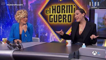 Cristina Pardo y Tamará Falcó en 'El Hormiguero'.