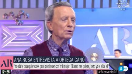 José Ortega Cano en Telecinco.