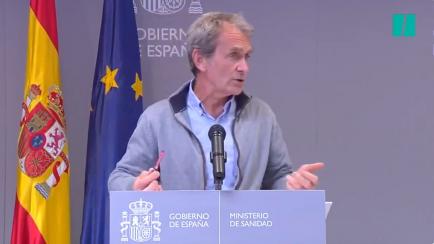 Fernando Simón en rueda de prensa.
